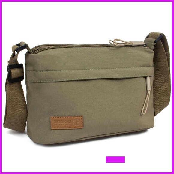 Handbags - Canvas Crossbody Bag Casual Travel Messenger Hobo Satchel Chic Minimal